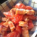 野菜のはたけ's cooksnap of when they made ベーコンとトマトのシンプル炒め.