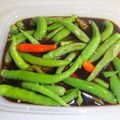 明日になれば♪'s cooksnap of when they made 青唐辛子の醤油漬け（かえし醤油だれ）.