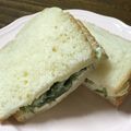 みじょーん's cooksnap of when they made キュウリとクリームチーズのサンドイッチ.