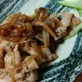 くりりん３'s cooksnap of when they made たまねぎたっぷり生姜焼き！.