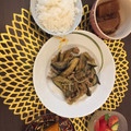 クック4LUJ9D☆'s cooksnap of when they made 生姜、ピリ！もやしとなすの鶏そぼろ炒め♪.