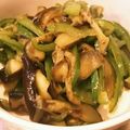 みきみきげんおん's cooksnap of when they made 簡単！！ピーマンとナスのきんぴら✩.