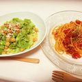 komugiko4's cooksnap of when they made ブロッコリーとひよこ豆のチーズパスタ.