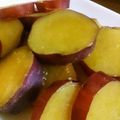 hapilunch's cooksnap of when they made ★☆さつまいもの煮物☆★.
