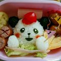 マるもりOOSUGA's cooksnap of when they made 運動会にぴったりなキャラ弁.