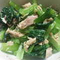 ゆーきゃん0310's cooksnap of when they made 簡単美味♪小松菜とツナの白だしマヨ和え♡.