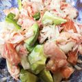 うさぎライフ's cooksnap of when they made エビとカニカマのアボカドサラダ.