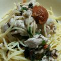 うるすわーぴ's cooksnap of when they made 夏にはぴったり！！冷製梅しそパスタ.