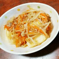 麻菜花's cooksnap of when they made もやしとひき肉の甘辛炒め.