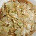 クックQP21M6☆'s cooksnap of when they made 簡単！キャベツと卵のだしつゆ炒め.