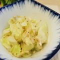 ♡礼♡'s cooksnap of when they made キャベツとあみえびの、豆腐のっけ盛り♫.