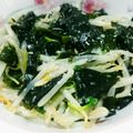 鈴優聡's cooksnap of when they made もやしとわかめのナムル.