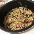 空こっこ's cooksnap of when they made 簡単激うま！ベーコンときのこの炊込みご飯.