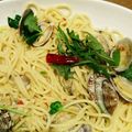 ＊パンとマドレーヌ＊'s cooksnap of when they made あさりとキャベツの酒蒸しパスタ♪.