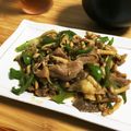 みぇぽっと's cooksnap of when they made 豚肉しめじピーマンの炒め物.