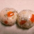 美貴姉's cooksnap of when they made チーズと福神漬けとパセリのおにぎり.