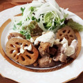nanochin's cooksnap of when they made 妊娠、授乳中に！鶏とれんこんの照り焼き.