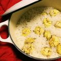 かなな77's cooksnap of when they made ルクルーゼで炊く栗ご飯.