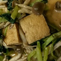 ☆にい☆'s cooksnap of when they made 小松菜と厚揚げの炒め物.