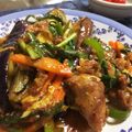 marunoya21's cooksnap of when they made ご飯がススム☆ナスと牛肉の味噌キムチ炒め.