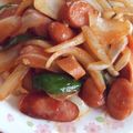 ツンドラ's cooksnap of when they made ソーセージとたまねぎのケチャップ炒め.