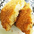 ユーロン's cooksnap of when they made 普通の✿でもパサパサしないポテトコロッケ.