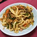 くいしんぼう☆ふきこ's cooksnap of when they made 豚キムチの焼きうどん.
