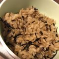 ⁂わか's cooksnap of when they made 簡単♡ひじきの炊き込みご飯.