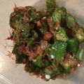 モモたま's cooksnap of when they made 簡単常備菜☆おくら梅和え.