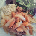 Suzzuちゃん's cooksnap of when they made 鳥もも唐揚げと長芋の中華炒めかぼす風味.