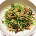 らんらんるーさま♡'s cooksnap of when they made 【常備菜】豆苗と油揚げのさっと煮.