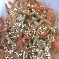 クック9FC8NT☆'s cooksnap of when they made 簡単で適当なきんぴらごぼう.