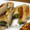 LeoRyu's cooksnap of when they made チーズとシソの豚肉巻き.