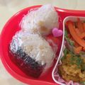 ゆーこリン♡'s cooksnap of when they made 揚げ玉チーズおにぎり♡.