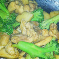 のぶよっしー's cooksnap of when they made 簡単♪ 長芋と鶏肉の煮物.