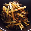 ぉけいちゃん's cooksnap of when they made 乾燥竹の子で作るメンマ.