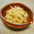 時花菜's cooksnap of when they made ゴーヤとちくわの和え物.