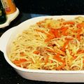 オマハ主婦's cooksnap of when they made ランチに♪乾麺で焼うどん♪.