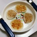 つかさ721's cooksnap of when they made 幼児食☆五平餠風焼きおむすび.