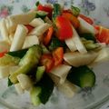 ぴあののりこ's cooksnap of when they made たたいて心もスッキリ！きゅうりの和え物.
