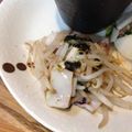 二角形's cooksnap of when they made イカともやしの磯和え.