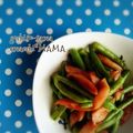えまっちママ's cooksnap of when they made いんげんとウィンナーの味噌豆板醤炒め.