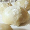 白いお米's cooksnap of when they made 白玉粉で作るモチモチ求肥.