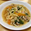 Ri☆☆'s cooksnap of when they made フライパン１つで！簡単塩系スープパスタ♪.