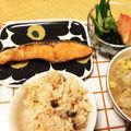 マリメッコ★'s cooksnap of when they made 1.2.3で★まいたけの炊き込みごはん.