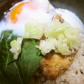 ソンくん's cooksnap of when they made ネギたっぷり☆和風ロコモコ丼.