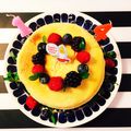 fabila's cooksnap of when they made クリスマスにも☆ふんわりチーズケーキ.