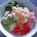 みるくむーな's cooksnap of when they made 簡単★☆ツナとオクラのおろしそうめん.