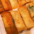 yurio3's cooksnap of when they made 鶏ささみとニラの春巻き♡.