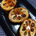 のんぽこママ's cooksnap of when they made 簡単★激ウマ★蓮根のはさみ焼き.